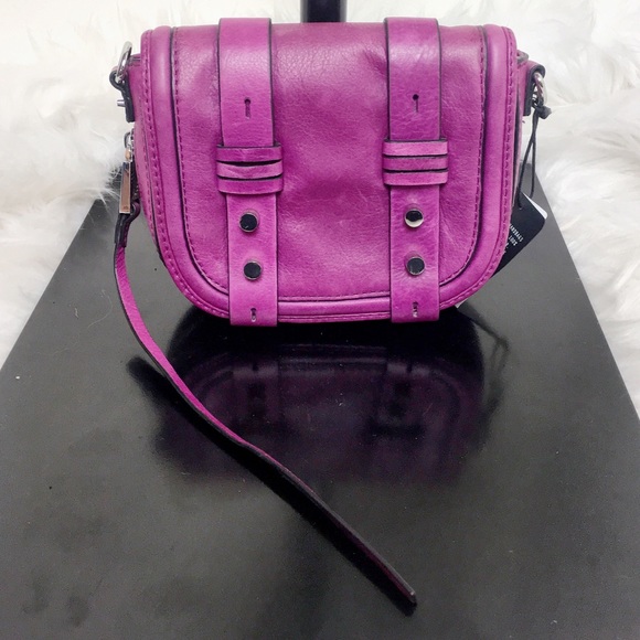 She + Lo Plum ‘Uncharted’ Leather Crossbody Bag - Picture 2 of 5